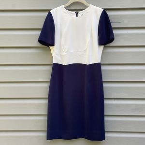 J. Crew Colorblock Mini Sheath Dress